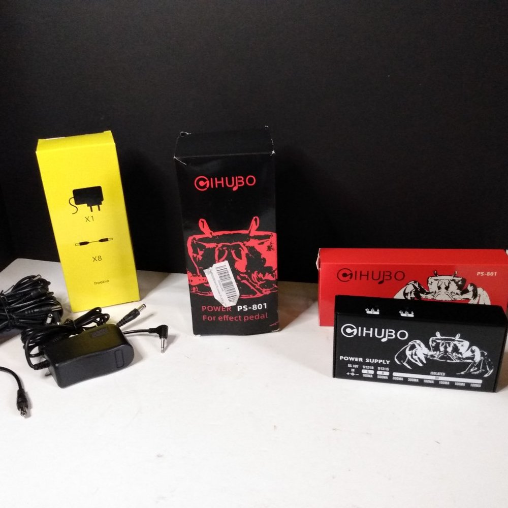 GIHUBO PS-801 Guitar Pedal Power Supply 8 Isolated Output